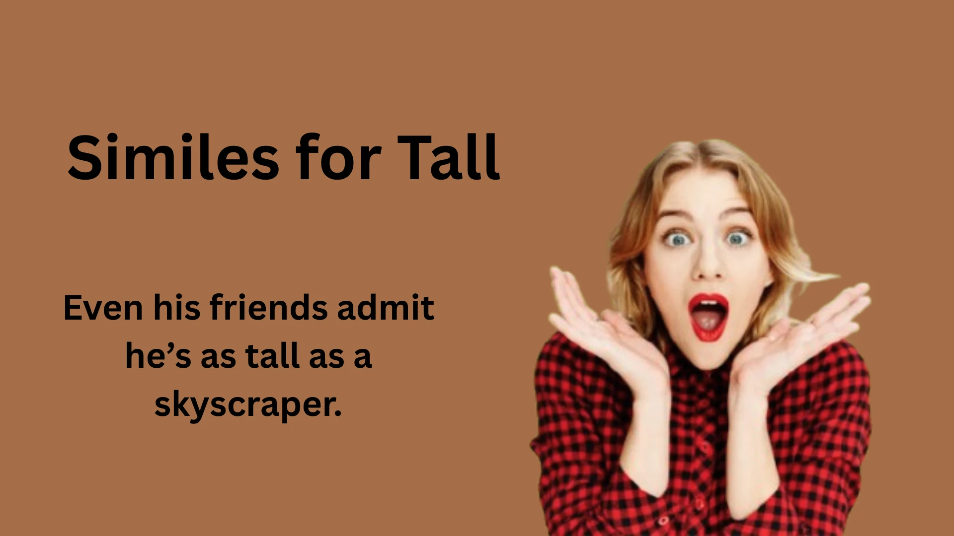 Similes for Tall with Explanation and Examples