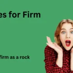 Similes for Firm for meaning and examples