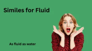 Similes for Fluid with Explanation and Examples