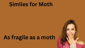 Similes for Moth with Explanation and Examples