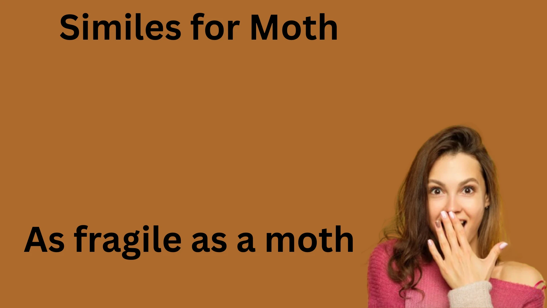 Similes for Moth with Explanation and Examples