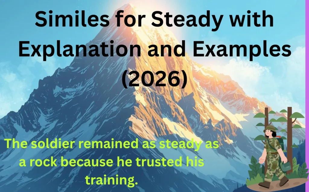 Why Similes for Steady Are Important?