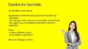 Similes for Invisible