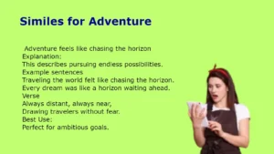 Similes for Adventure