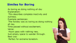 Similes for Boring