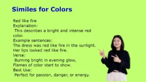 Similes for Colors