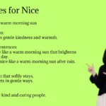 Similes for Nice