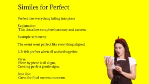 Similes for Perfect