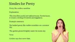 Similes for Pretty