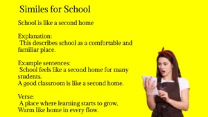 Similes for School