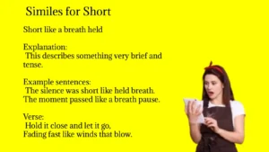 Similes for Short