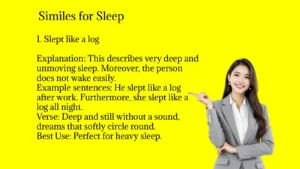 Similes for Sleep