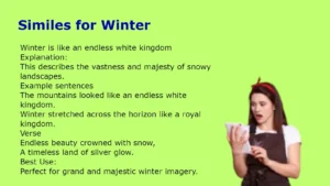 Similes for Winter
