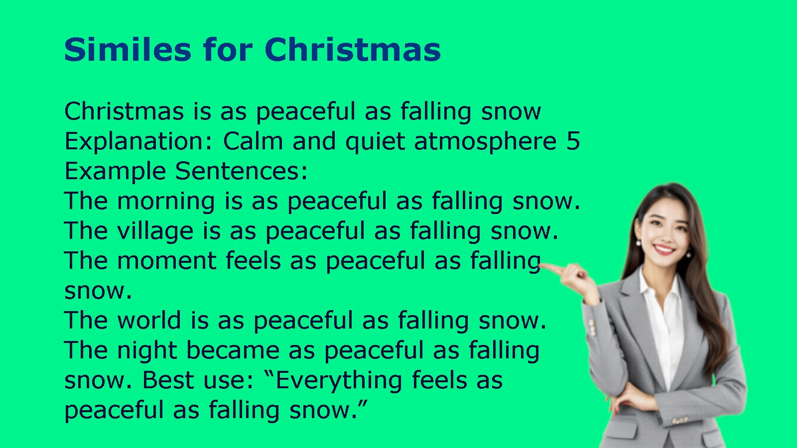 Similes for Christmas: A Complete Guide with Examples