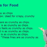 Similes for Food Examples