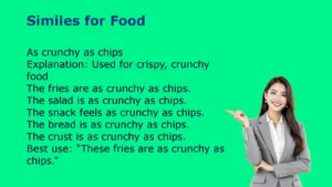 Similes for Food Examples