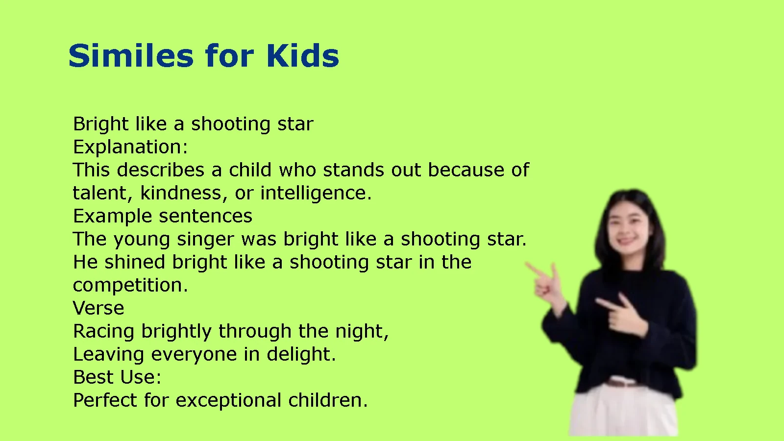 Similes for Kids