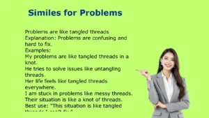 Powerful Similes for Problems and Difficult Situations