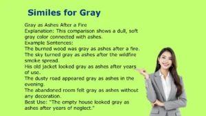 Similes for Gray: A Complete Guide with Examples