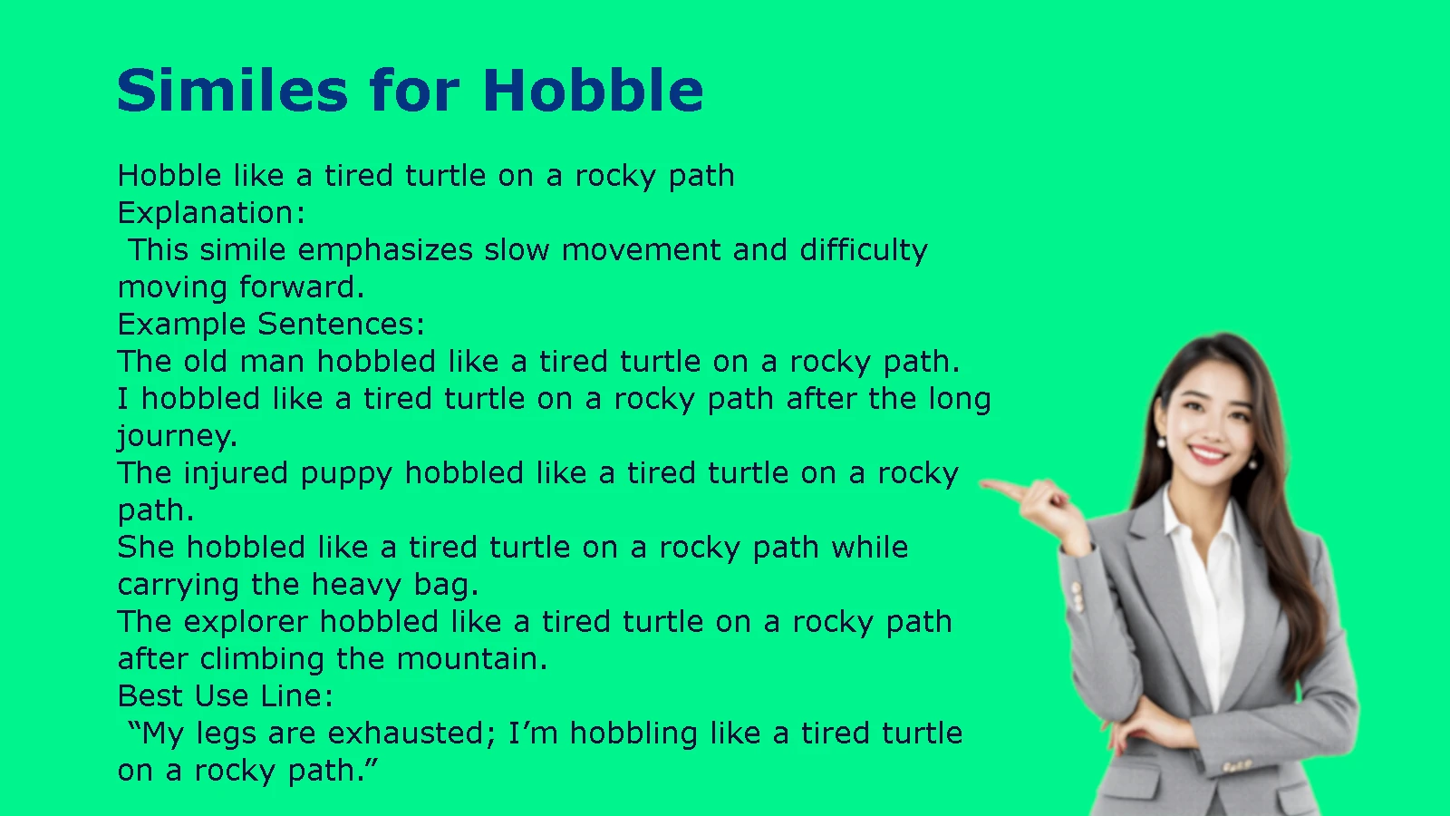 Benefits of Using Similes for Hobble