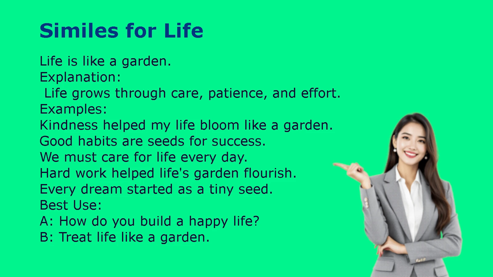 Similes for Life with Easy Definitions and Examples