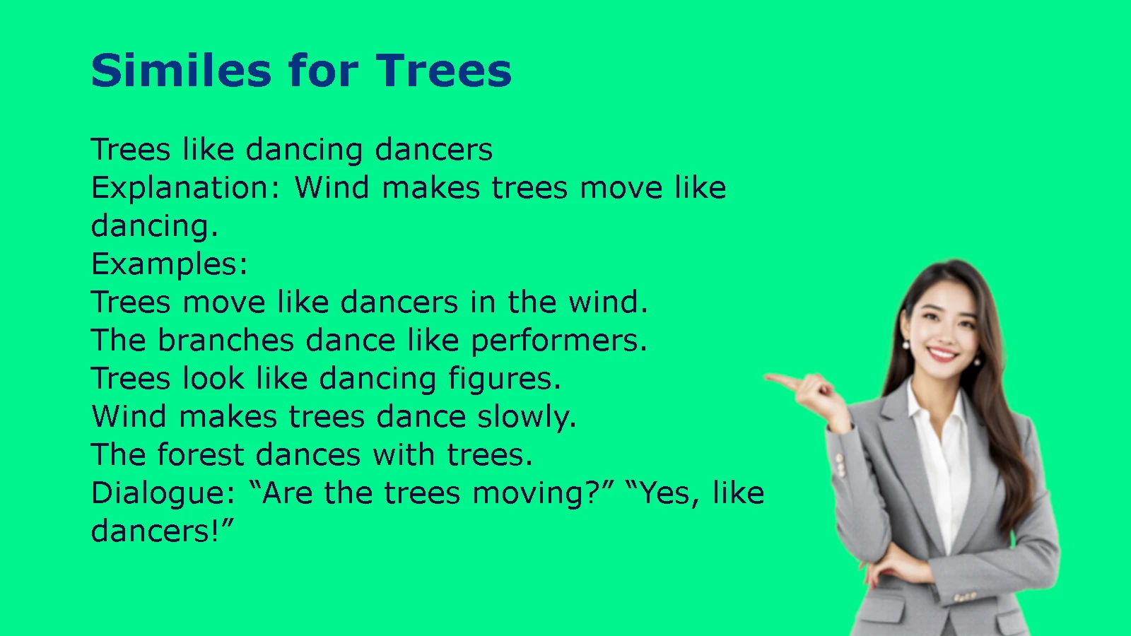 Similes for Trees: Meaning, Examples, and Creative Writing Ideas
