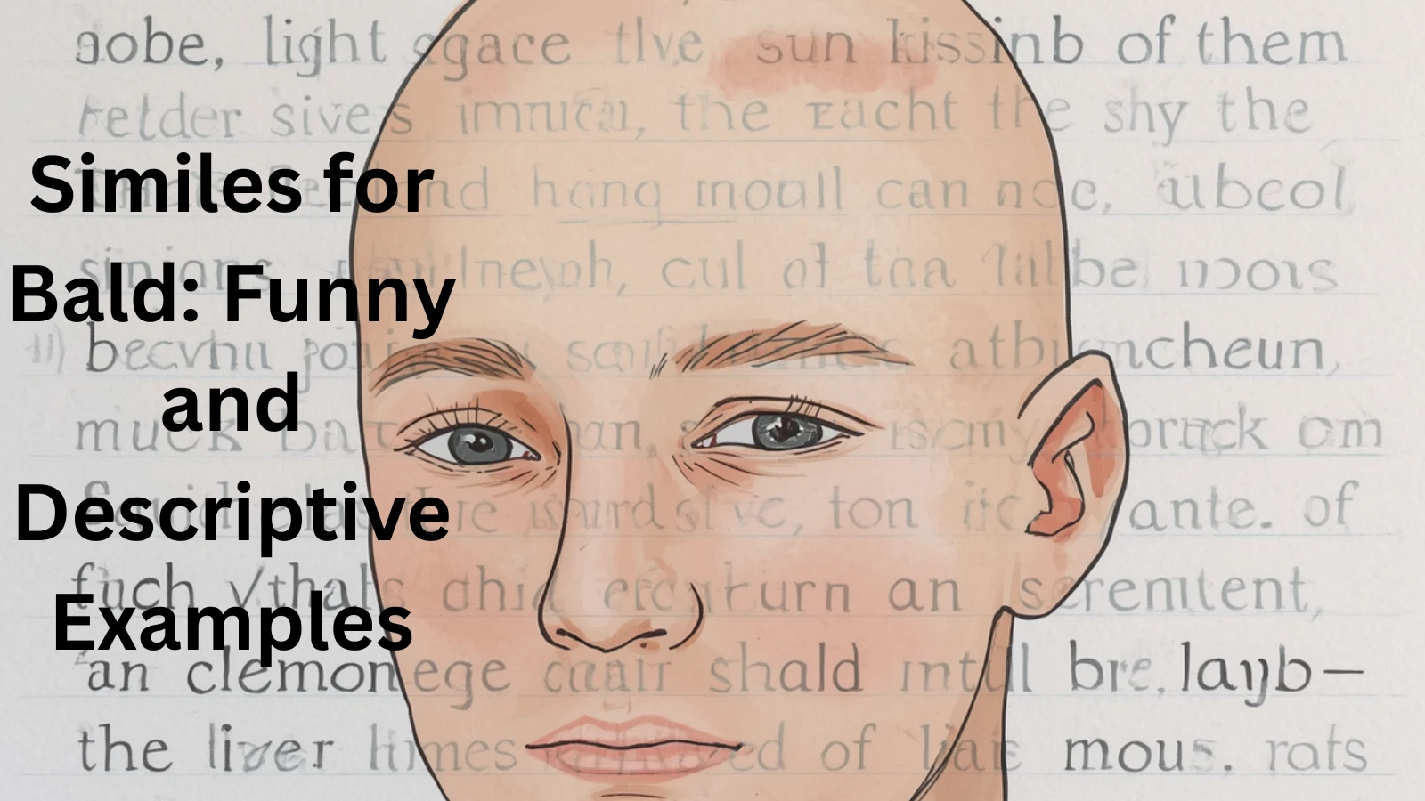 Similes for Bald: Funny Examples