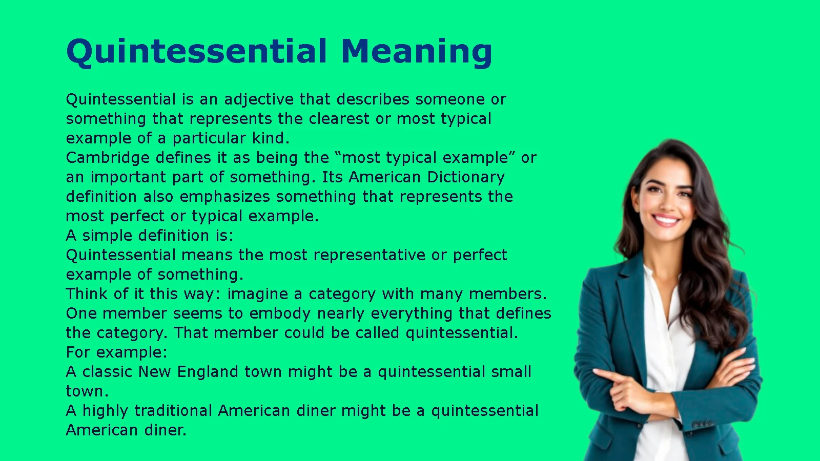 Quintessential Meaning