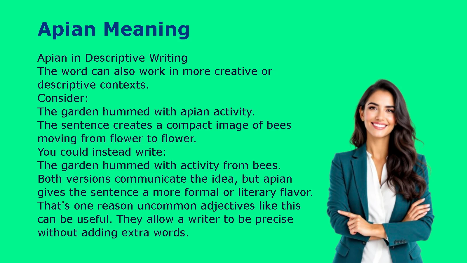 Apian Meaning