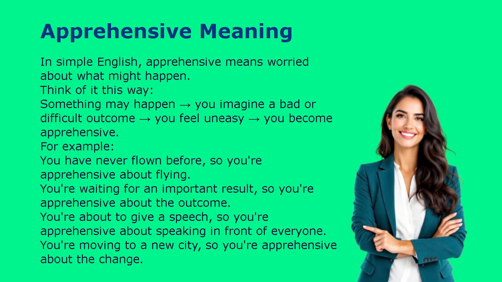 Apprehensive Meaning