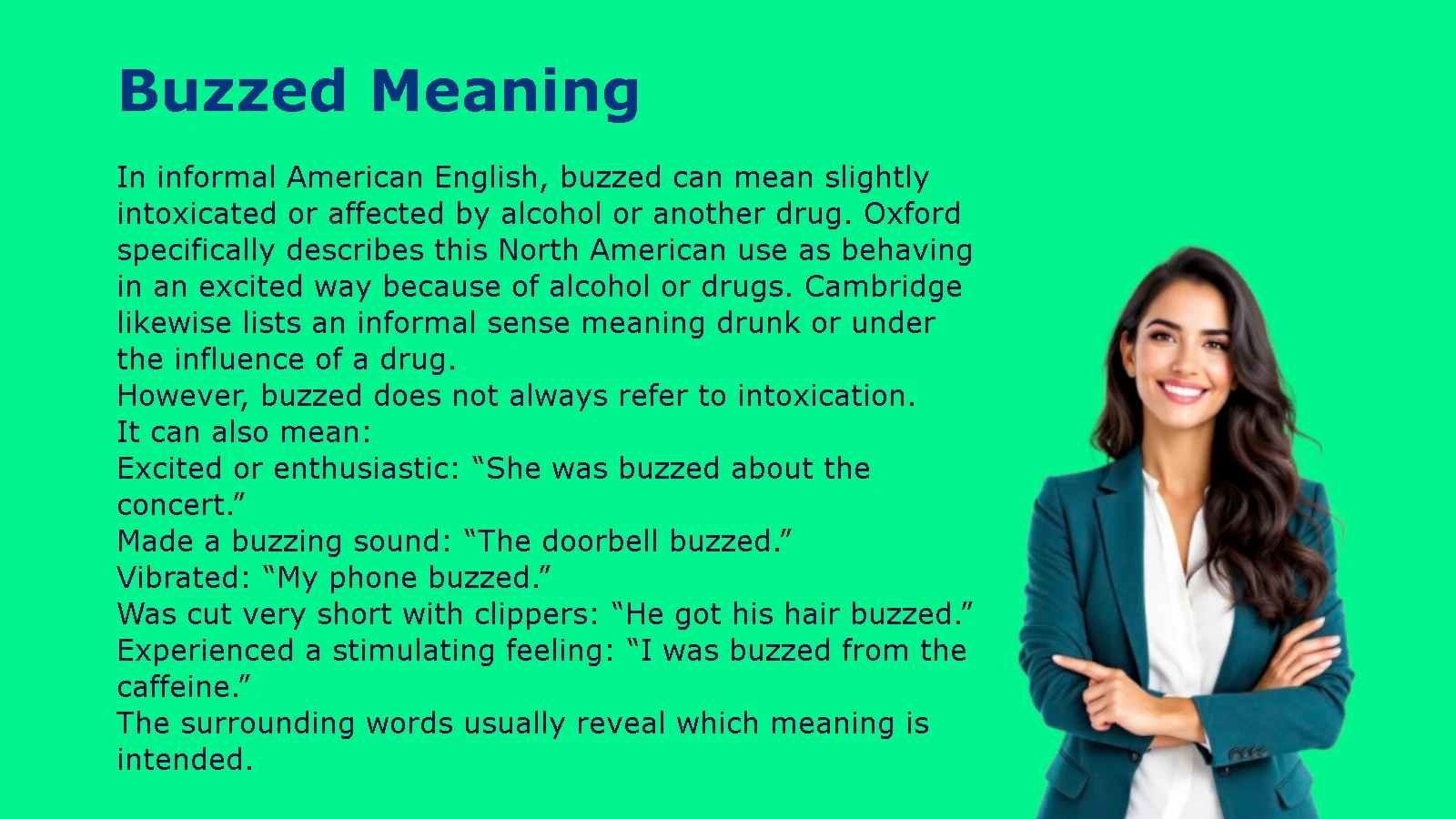 Buzzed Meaning
