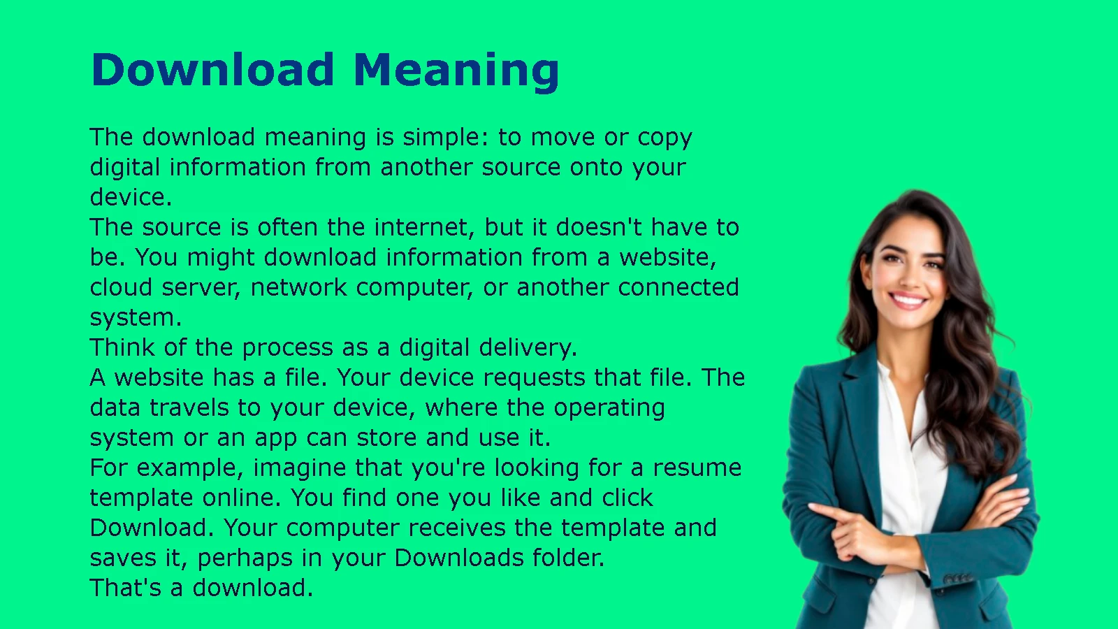 Download Meaning
