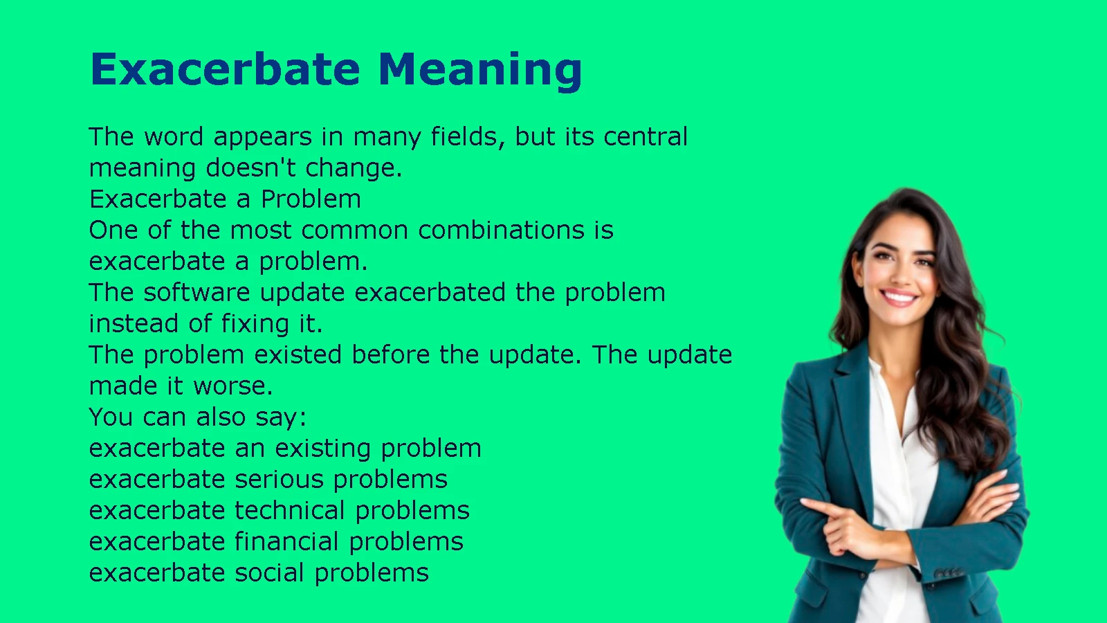 Exacerbate Meaning