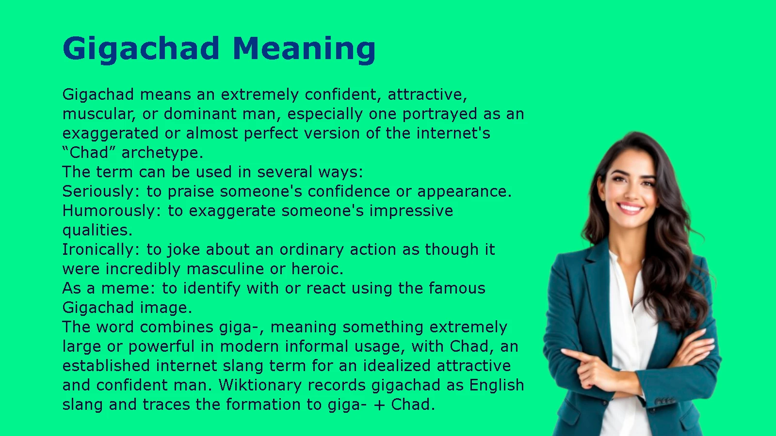 Gigachad Meaning