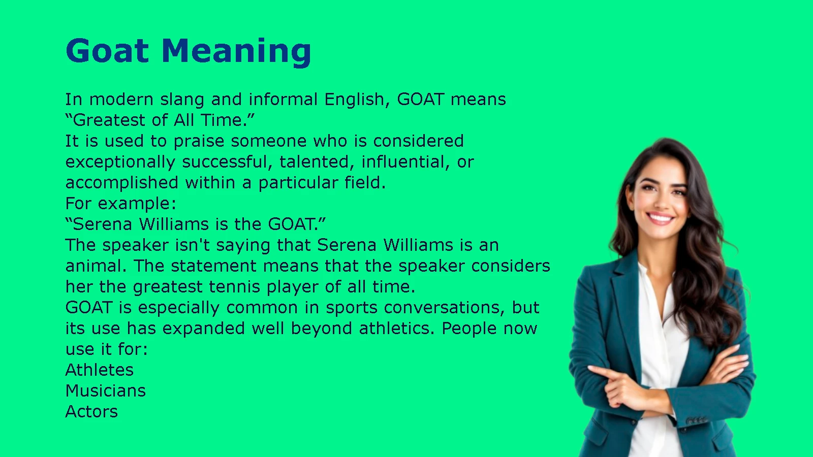Goat Meaning