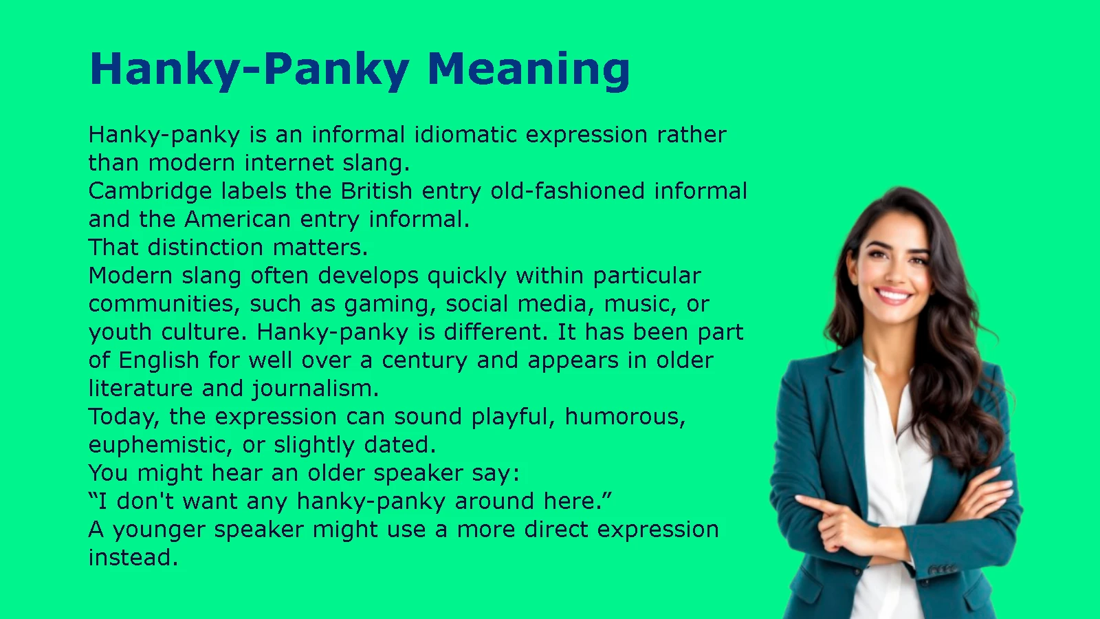 Hanky-Panky Meaning
