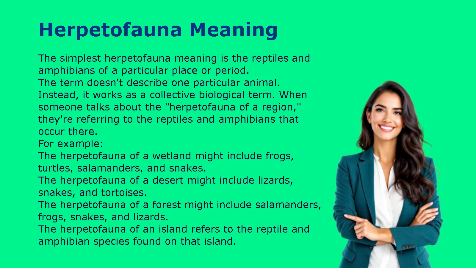 Herpetofauna Meaning
