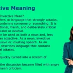 Invective Meaning