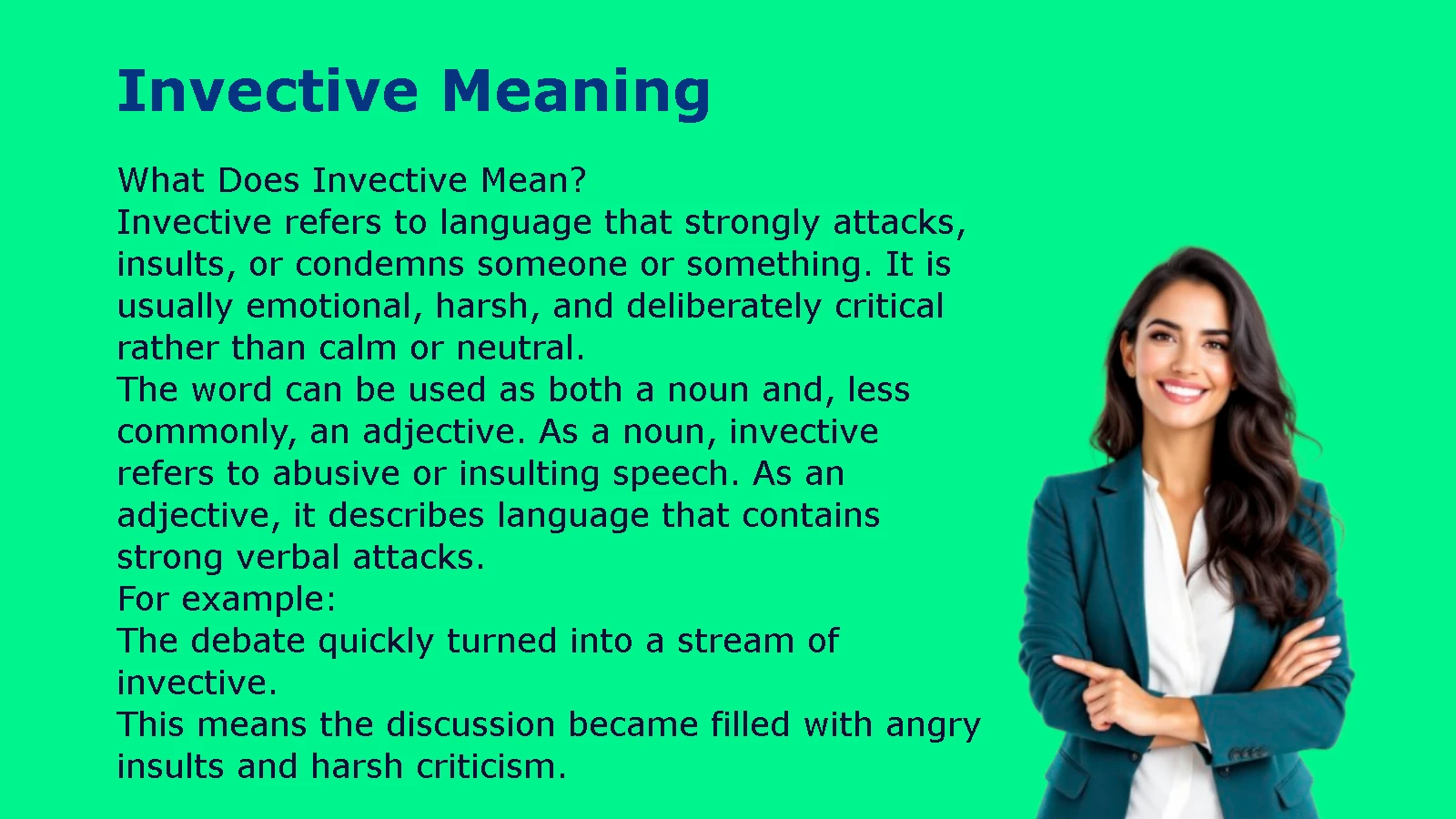 Invective Meaning