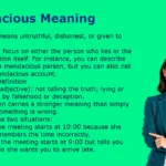 Mendacious Meaning