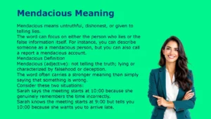 Mendacious Meaning