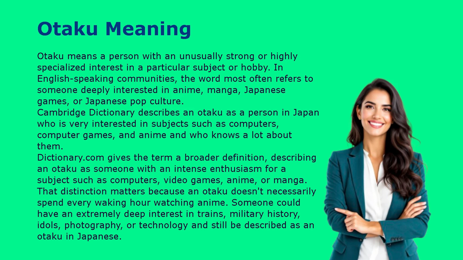 Otaku Meaning