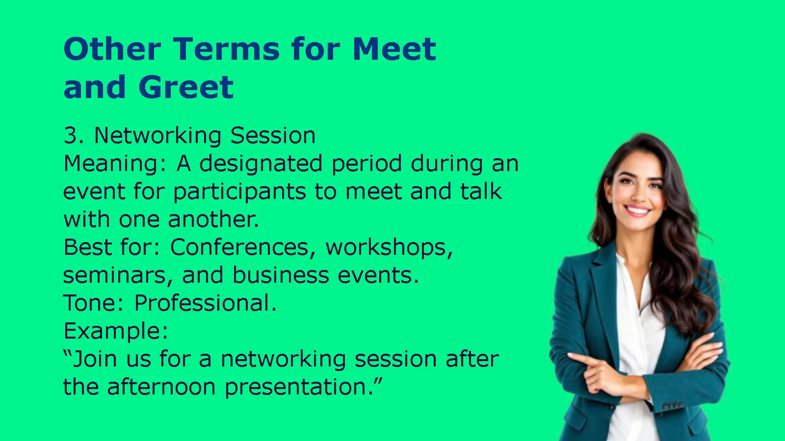 Other Terms for Meet and Greet