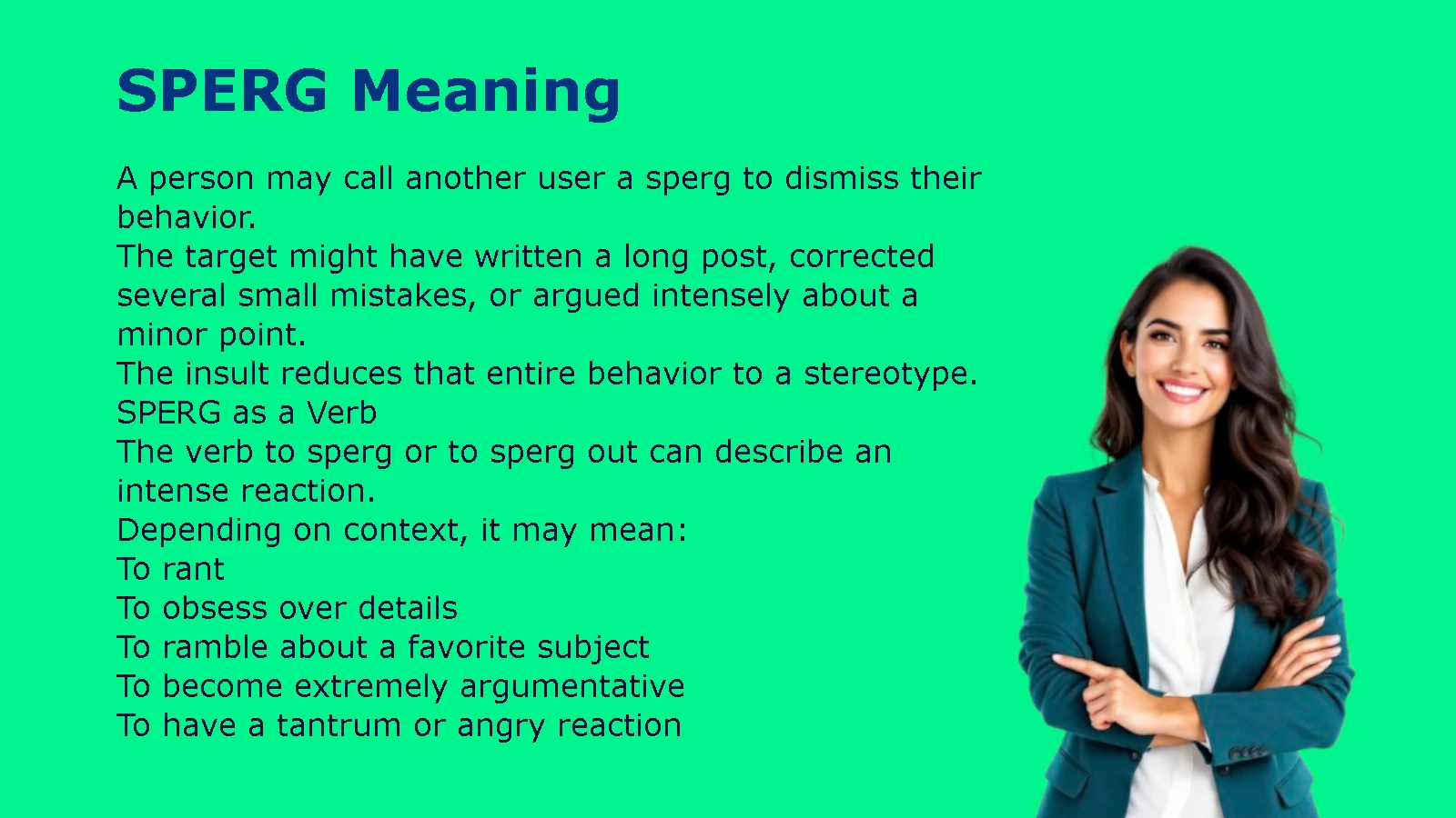SPERG Meaning