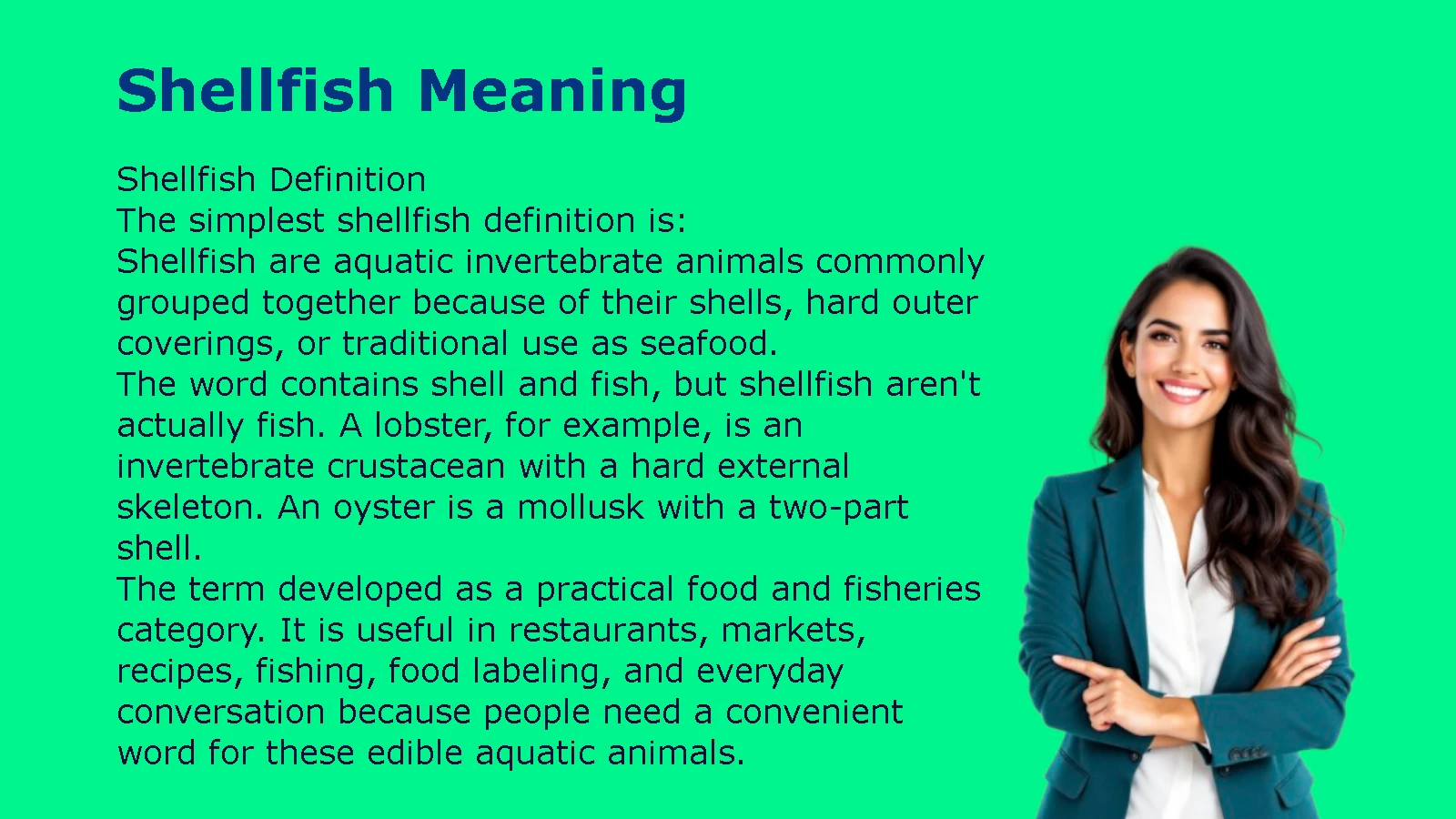 Shellfish Meaning