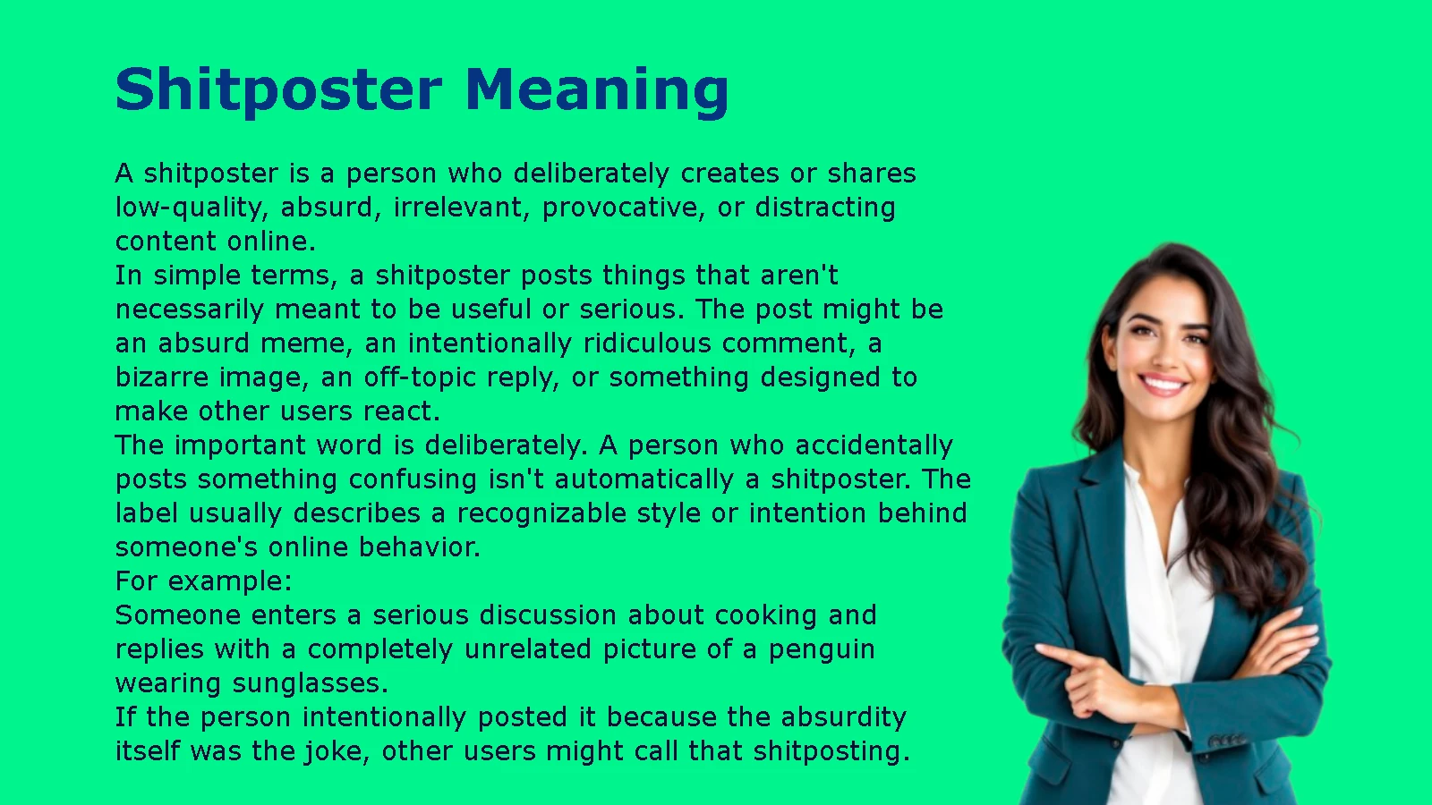 Shitposter Meaning