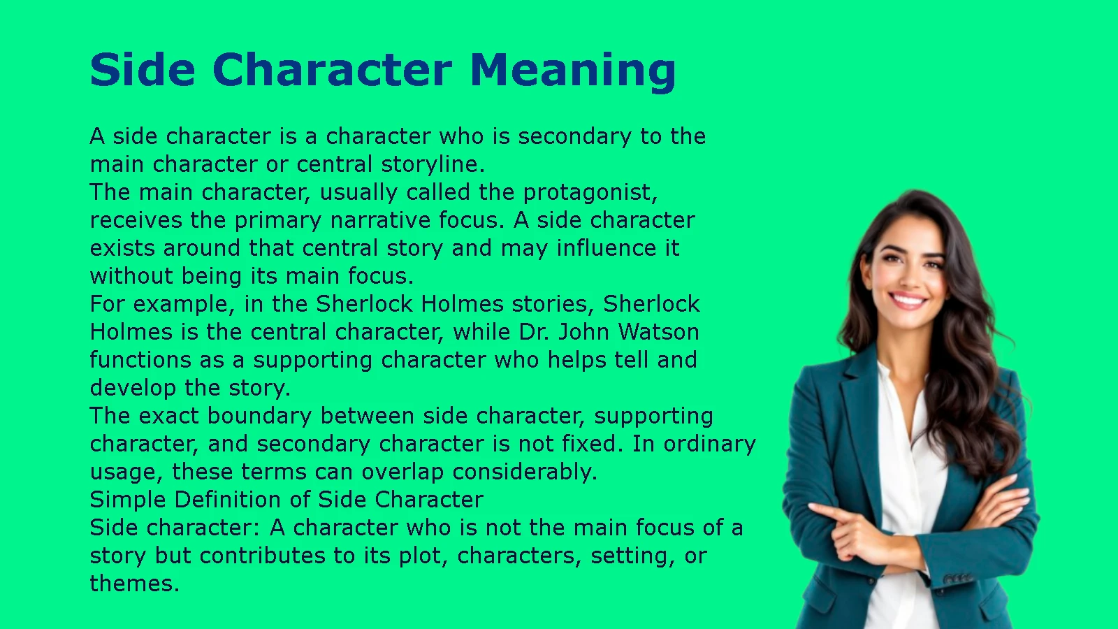 Side Character Meaning