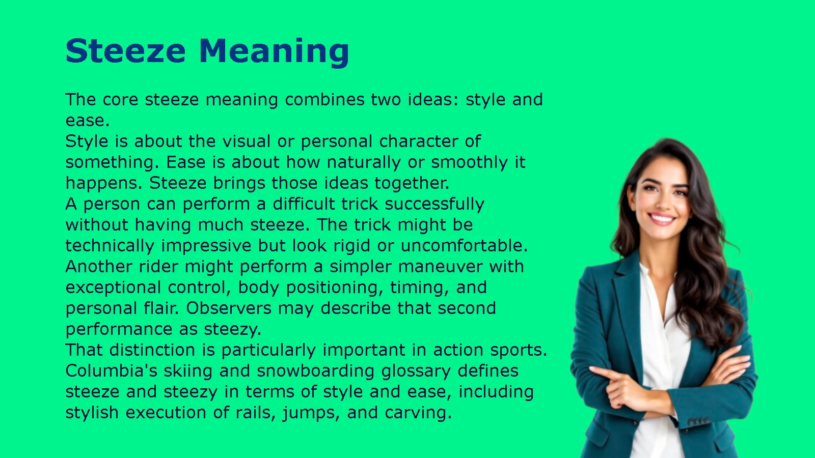 Steeze Meaning