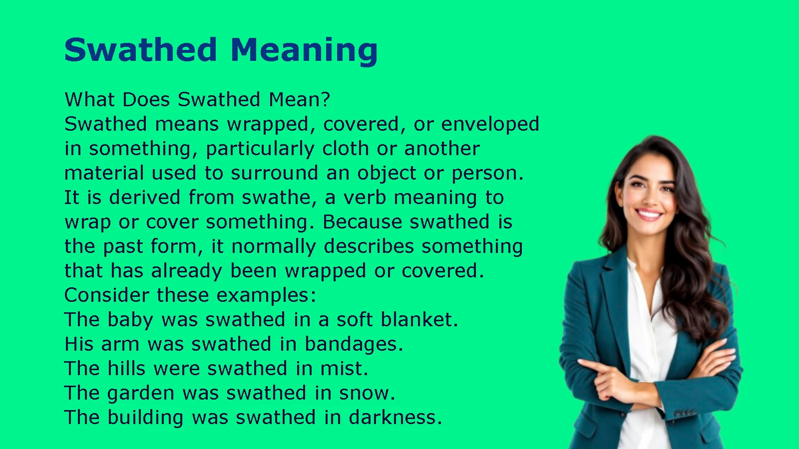 Swathed Meaning