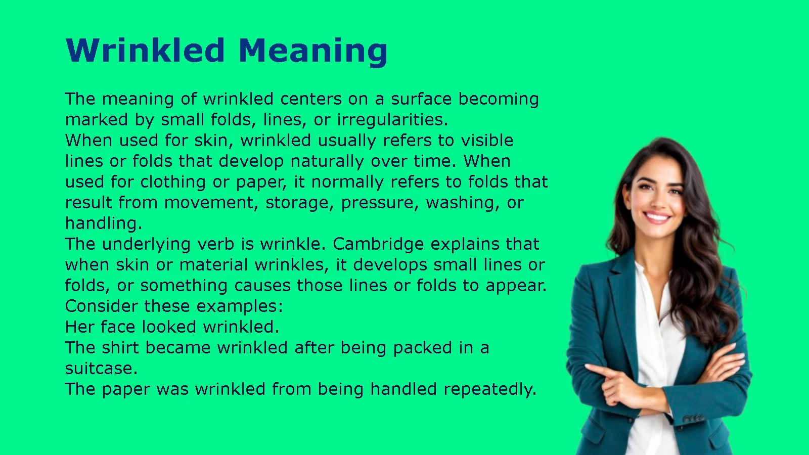 Wrinkled Meaning